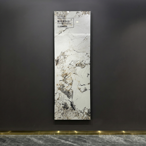 Dalles de sol en pierre de quartz artificielle grand format, effet <span class=keywords><strong>bois</strong></span> clair, en brun, pour applications hôtelières - Product Image 3