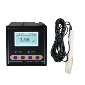 Controlador de <span class=keywords><strong>pH</strong></span> e ORP <span class=keywords><strong>PH</strong></span>-110, Medidor de Acidez e Alcalinidade, Monitor Industrial para Água Residual e Esgoto, Precisão de 0.02pH 1mV, Saída 4-20mA <span class=keywords><strong>RS485</strong></span> - Product Image 2