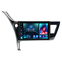 Meihua 9 pouces LHD Android lecteur multimédia de voiture écran tactile Radio Audio stéréo tableau de bord pour Toyota Corolla/Levin 2017-2019