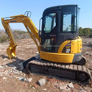 Used 5 Ton Small Excavator Komatsu PC50 Strong Digging Force Second Hand Crawler Digger Construction Machine - Product Image 2
