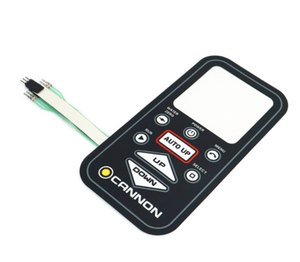 Silk Screen Printing Washing Machine Membrane Switches Anti-scratch PC Membrane Button Panels Types of Touch Button Panels - Product Image 3