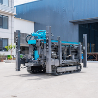 Machine de forage pour puits d'eau avec stabilisateurs hydrauliques, pour l'approvisionnement en eau sur chantier de construction et l'irrigation en zone sèche, compatible avec les commandes en gros
