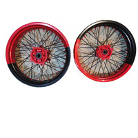 Meilleur prix pour TC/FC/FS125-450 2016 16/17 roue avant 7116-T6 roues Superbike en alliage d'aluminium