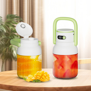 Appareil à smoothie et jus, capacité de 1000ml, double tasse, 18000 tr/min, étanche IPX6, charge de type C, sans BPA. Meilleur compagnon de voyage - Product Image 2