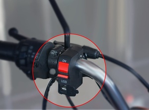 Xe máy tay lái chuyển đổi xe máy Đèn pha Chỉ số chuyển đổi duy nhất USB chuyển đổi với chỉ số ánh sáng - Product Image 6