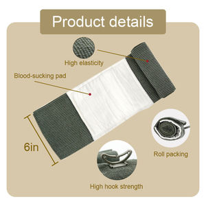 Medresq Prix d'usine Compression élastique hémostatique Premiers soins Bandage d'urgence pour traumatologie Bandage de compression <span class=keywords><strong>israélien</strong></span> - Product Image 5