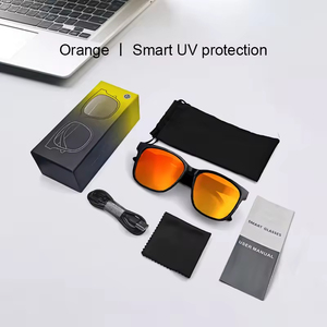 Factory Hot Sell GS08 Anti-blue Light Glasses UV protection Portable Headset Music Calling Noise Reduction BT Smart Sunglasses - Product Image 4
