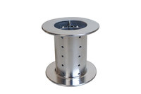 Tube conique en aluminium et cuivre pour machine à filer et à tisser, pièces de machine textile, fil de spandex enduit et machine à tordre