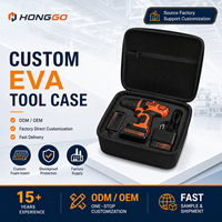 Estuche de EVA Personalizado, Organizador Profesional para Taladro Eléctrico, Estuche de Almacenamiento de EVA Personalizado para Herramientas Mecánicas Industriales