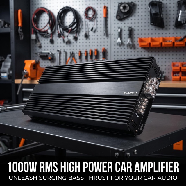 Soway OP-Z KR40001 Korean Amplifier Car Audio Car Audio Amplifier Mono Block Super Strong 1000W 89db Build 16 Years