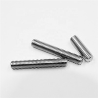 High Quality Prime Custom Made Threaded Aluminum Rod Stainless Steel Threaded Rod Stud Stainless Steel