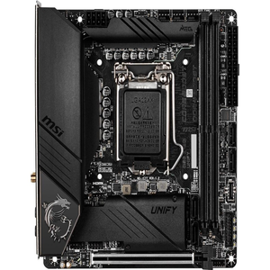 Материнская плата Plc MEG Z490I UNIFY LGA 1200 <span class=keywords><strong>Z490</strong></span> 6Gb/s Mini <span class=keywords><strong>ITX</strong></span>, оптовая поставка - Product Image 1