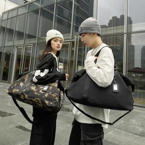 Custom Wholesale Large Capacity Travel <b>Bag</b> Casual <b>Sports</b> Gym <b>Bag</b> Portable Anti-splash Weekender Luggage Storage Duffel <b>Bag</b> - Product Image 3