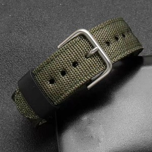 Bracelet de <span class=keywords><strong>montre</strong></span> en nylon, bracelet en <span class=keywords><strong>tissu</strong></span> pour <span class=keywords><strong>Casio</strong></span> Sgw 300 Ae 1000w/1200/1300 W-735h/800h/215/216h Mrw-200h - Product Image 5