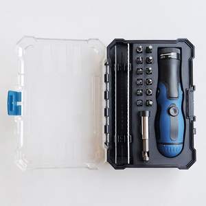 Ensemble d'outils multifonctions, tournevis à tête rotative hexagonale métrique de 17 pièces avec embouts pour le camping et le travail du bois - Product Image 1