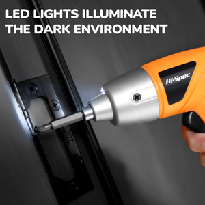 Hi-Spec Electric Screwdriver 3.6V Rechargeable Mini <b>Drill</b> With Forward Reverse Rotation For Diy Use - Product Image 3