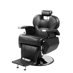 Chaise de salon de coiffure homme inclinable hydraulique chaise de barbier robuste meubles de salon chaise de barbier - Product Image 1