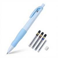 Crayon mécanique orthopédique de 2,0 mm, résistant aux bris, avec grip souple et corps triangulaire, idéal pour la pratique de l'écriture des étudiants