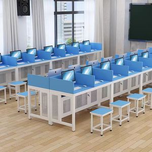 Đồ Nội Thất Trường Vật Lý Đại Học Máy Tính Phòng thí nghiệm Computar Bảng Máy Tính Thiết Kế Bàn Máy Tính Cho Lớp Học - Product Image 1