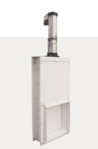 Nouvelle porte coulissante pneumatique à haute productivité pour le contrôle du flux de matériaux en vrac, automatisation, matériau personnalisable, acier inoxydable - Product Image 4