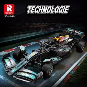 Reobrix 11040 3470 pièces F1 voiture de course Xpand rallye bloc de construction ensemble de briques modèle technique jouet en plastique moderne Festival cadeau - Product Image 2