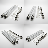 Baofeng Nouveau Système de Souffleur à Couteau d'Air en Aluminium Complet, Couteau d'Air Industriel avec Souffleur Annulaire Haute Pression 700mm