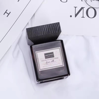 Diffuseur de parfum en verre sans flamme, fait main, sans alcool, à l'huile, parfum longue durée 5 mois, forme irrégulière translucide