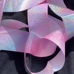 Ruban de danse scintillant couleur sirène en gros, 2m/4m/6m, ruban de gymnastique fluide pour l'entraînement de danse artistique des enfants - Product Image 5