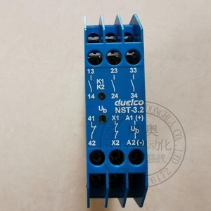 Duelco Safety <b>Relay</b> NST-3 24VAC/DC Contact Output Industrial Use - Product Image 1