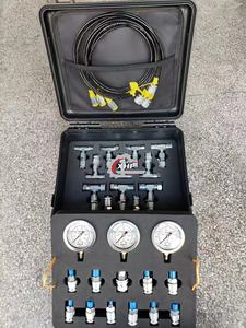 0-600mpa Medidor De Pressão Hidráulica Universal Manômetros De Pressão Hidráulica Escavadeira Kit De Teste De Pressão Hidráulica - Product Image 6