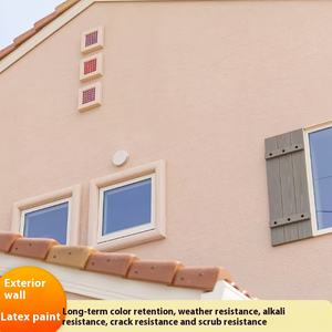 Mildew-Proof <strong>Anti-Algae</strong> Exterior Wall Paint Alkali-Resistant W60 Engineering Acrylic <strong>Coating</strong> for Outdoor Use Application Brush - Product Image 6