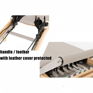 Máquina de Pilates Reformer de Madera Plegable, Portátil y Resistente, Equipo Ajustable para Entrenamiento en Casa, Gimnasio o Estudio de Pilates - Empaquetado en Caja - Product Image 5
