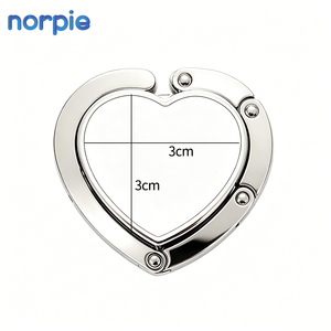 <span class=keywords><strong>Ganci</strong></span> Pieghevoli per Borse da Tavolo in Lega di Zinco con Logo Personalizzato per Ufficio e Ristorante, Prezzo all'Ingrosso - Product Image 3