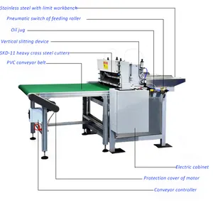 Cnc Cardboard Pvc Tube Pipe Paper Cutting Machine Fabric Cloth Leather Roll Sponge Cutter Rubber Band Metal Foam Cutting Machine