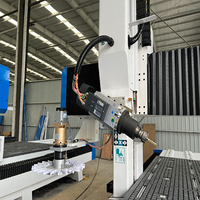 Routeur CNC industriel 4 axes pour le bois avec kit de broche ATC à tambour