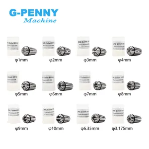 G-PENNY er16スプリングコレットCNCフライス旋盤工具高精度0.008mmフライスコレットチャック