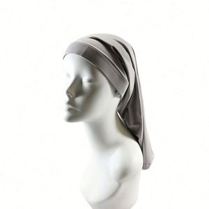 Gorro elástico trenzado de doble capa para el cuidado del cabello, ideal para uso diario y casual, ¡gran oferta! - Product Image 3