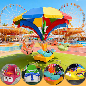 Schirmförmiger Schaukelstuhl Mini-Karussell für Kinder, Mini-Karussell zur Kommerziellen Vermietung - Product Image 4
