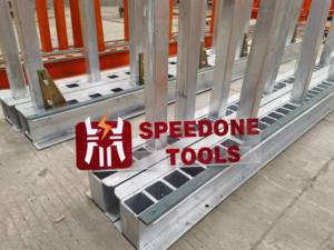 ชั้นวางแผ่นสังกะสีพร้อมความปลอดภัยจากเหล็กพิเศษส่งออกไปยังออสเตรเลียหินแกรนิตชั้นวางแสดงสำหรับเก็บหินโชว์รูม - Product Image 2