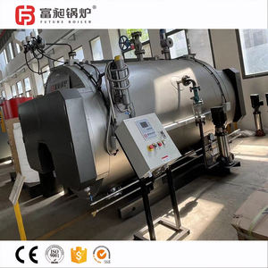 หม้อต้มไอน้ำแบบใช้แก๊สใช้ในโรงเบียร์แบบอัตโนมัติท่อดับเพลิงแนวนอนดีไซน์ใหม่1000กิโลกรัม/ชั่วโมงกระบวนการกลั่นสาโทต่ำ - Product Image 4