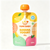 Pochettes à bec verseur multicouches haute barrière pour aliments pour bébés, sachets souples en plastique de qualité alimentaire pour l'emballage de boissons liquides et de lait