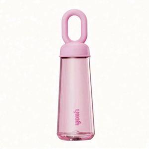Uioh Petal-Shaped Reusable Food Safe Waterproof Anti-corrosion Water <b>Bottle</b> Built-In Handle Bpa Free Adults Travel Outdoor - Product Image 3
