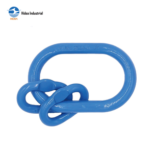 HIDEA G100 Type US, Ensemble <span class=keywords><strong>de</strong></span> maillons maîtres haute résistance, 5,1t à 118,9t, en acier super allié, pour élingue <span class=keywords><strong>de</strong></span> <span class=keywords><strong>levage</strong></span> robuste - Product Image 1
