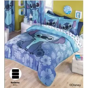 Edredón Doble Lavable con Fundas de Costura en Azul Concord - Product Image 3