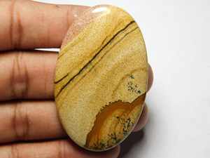 Belle qualité supérieure en vrac véritable taille calibrée pierres précieuses multi-formes lisse concepteur naturel jaspe cabochons en gros OEM - Product Image 4