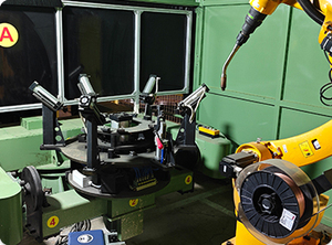 Rotary Welding <b>Table</b> 5-Axis Horizontal With Motor for Large Diameter Pipe and Structural Steel Fabrication High-accuracy 360. Fl - Product Image 5