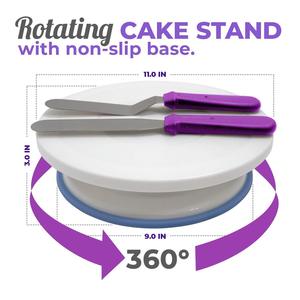 162 pièces ensemble 73 pièces ensemble rotatif gâteau décoration support batteur à oeufs rouleau à pâtisserie pad Mousse anneau - Product Image 2