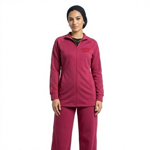 Conjunto Deportivo Personalizado para Mujer, Transpirable, de Alta Calidad, Chaqueta con Cierre y Pantalones Holgados, Ropa Deportiva para Gimnasio, Conjunto de Felpa para Mujer 2026 - Product Image 2