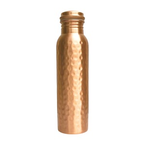 Bouteille d'eau portable en cuivre classique, réutilisable, écologique, anti-fuite, avec bouchon sécurisé, pour la salle de sport, le bureau, les voyages - Product Image 6