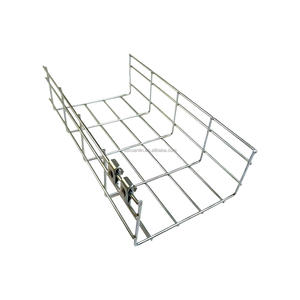 Canalización de Cables de Malla de Acero Inoxidable Electrogalvanizado Personalizable de 150*100*2.0 para Cableado de Salas de Máquinas de Fábrica - Product Image 5